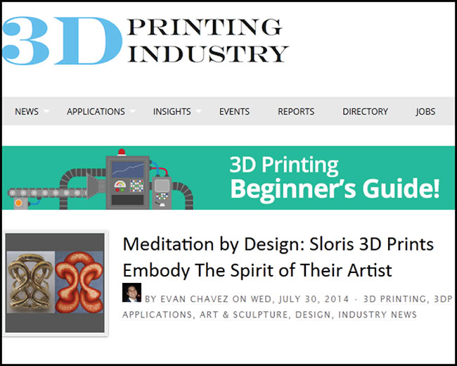 3D Printing Industry article screenshot