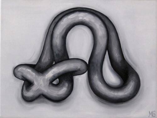 Infinity 5, 2011, 30 x 40 cms, oil on canvas