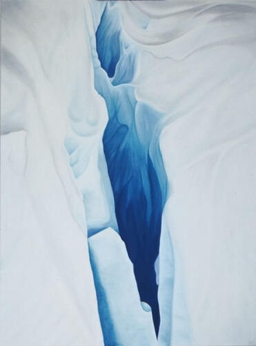 Ice, 2002, 122 x 92 cms, Oil on Canvas