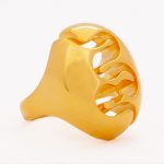 gold nature ring